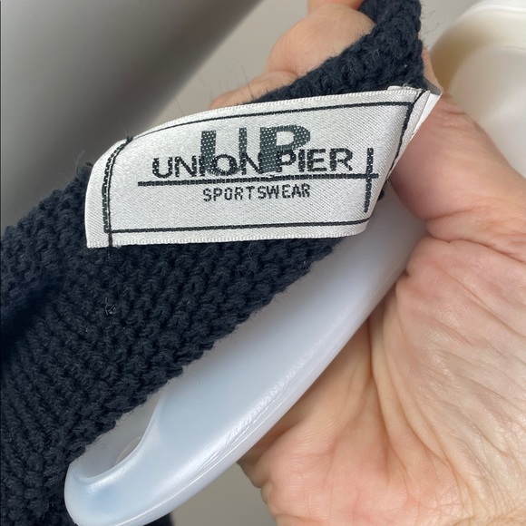 Union Pier Sportswear Vintage Sleeveless Cardigan Sweater - Picture 8 of 8